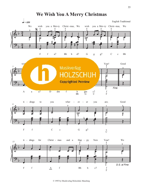 We Wish You A Merry Christmas